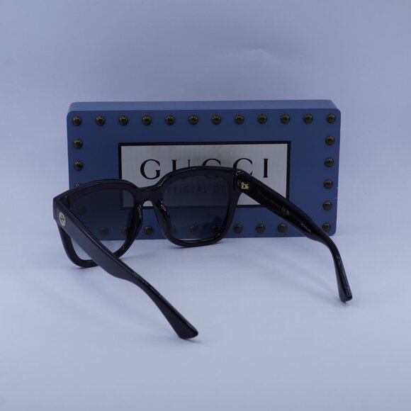 Gucci GG1338SK 003 Square Sunglasses - Black/Grey Gradient - Picture 10 of 11